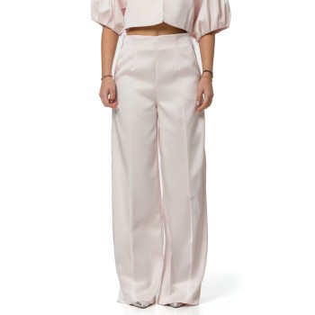 Pantaloni a palazzo in duchesse Twinset