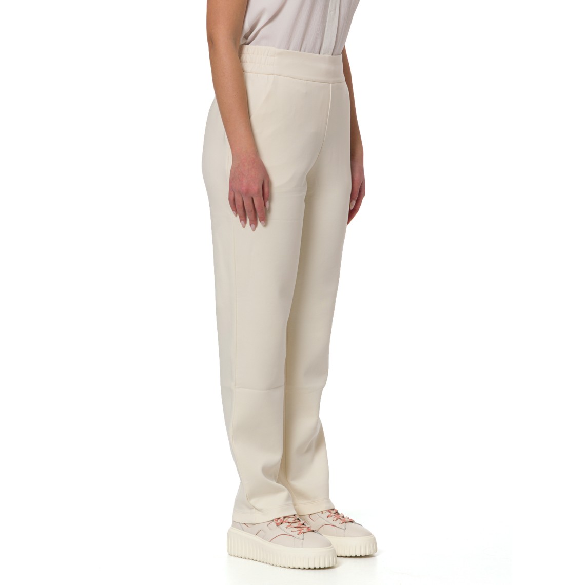 Pantaloni in double in jersey Emporio Armani