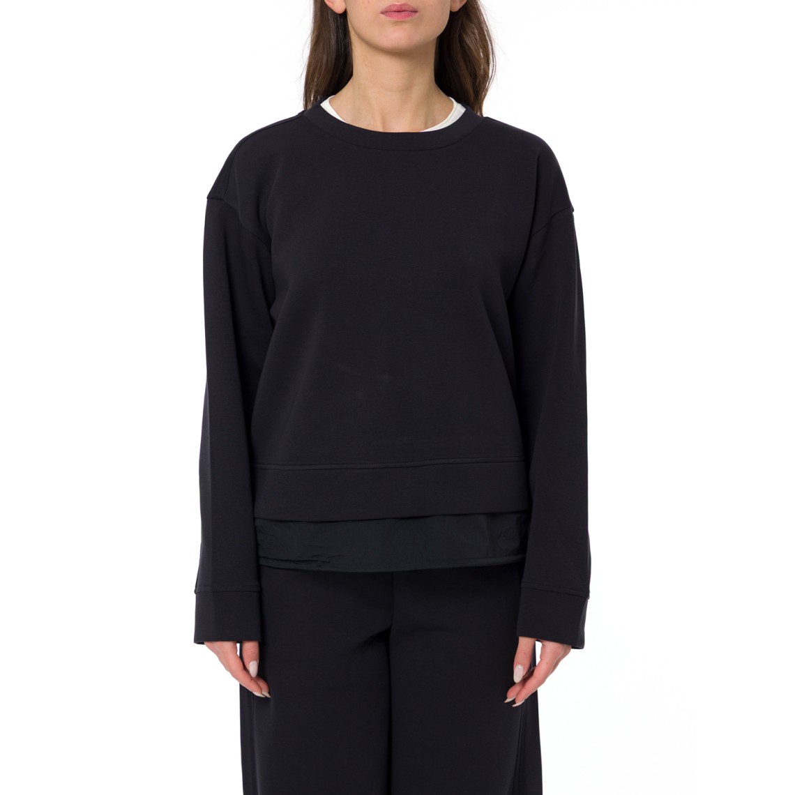 Felpa in double jersey travel essentials Emporio Armani