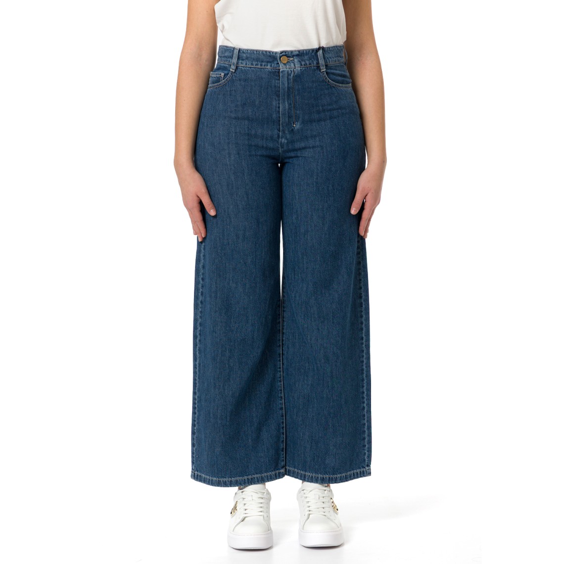 Jeans wide leg in denim Smmzeus 'S Max Mara