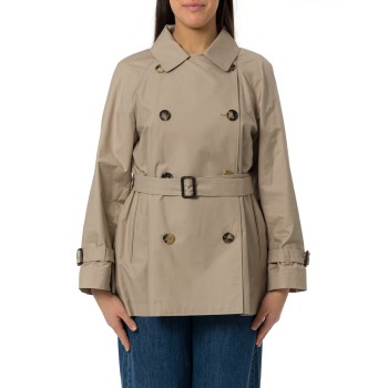 Trench crop in twill Mtccalle Max Mara The Cube