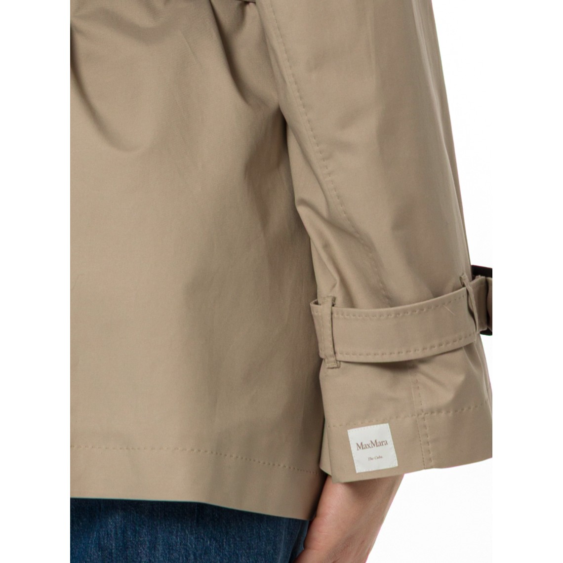 Trench crop in twill Mtccalle Max Mara The Cube