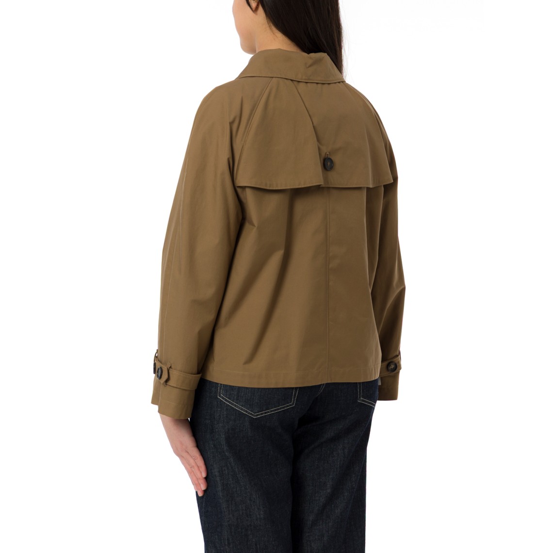 Trench corto in twill Mtctesoro Max Mara The Cube