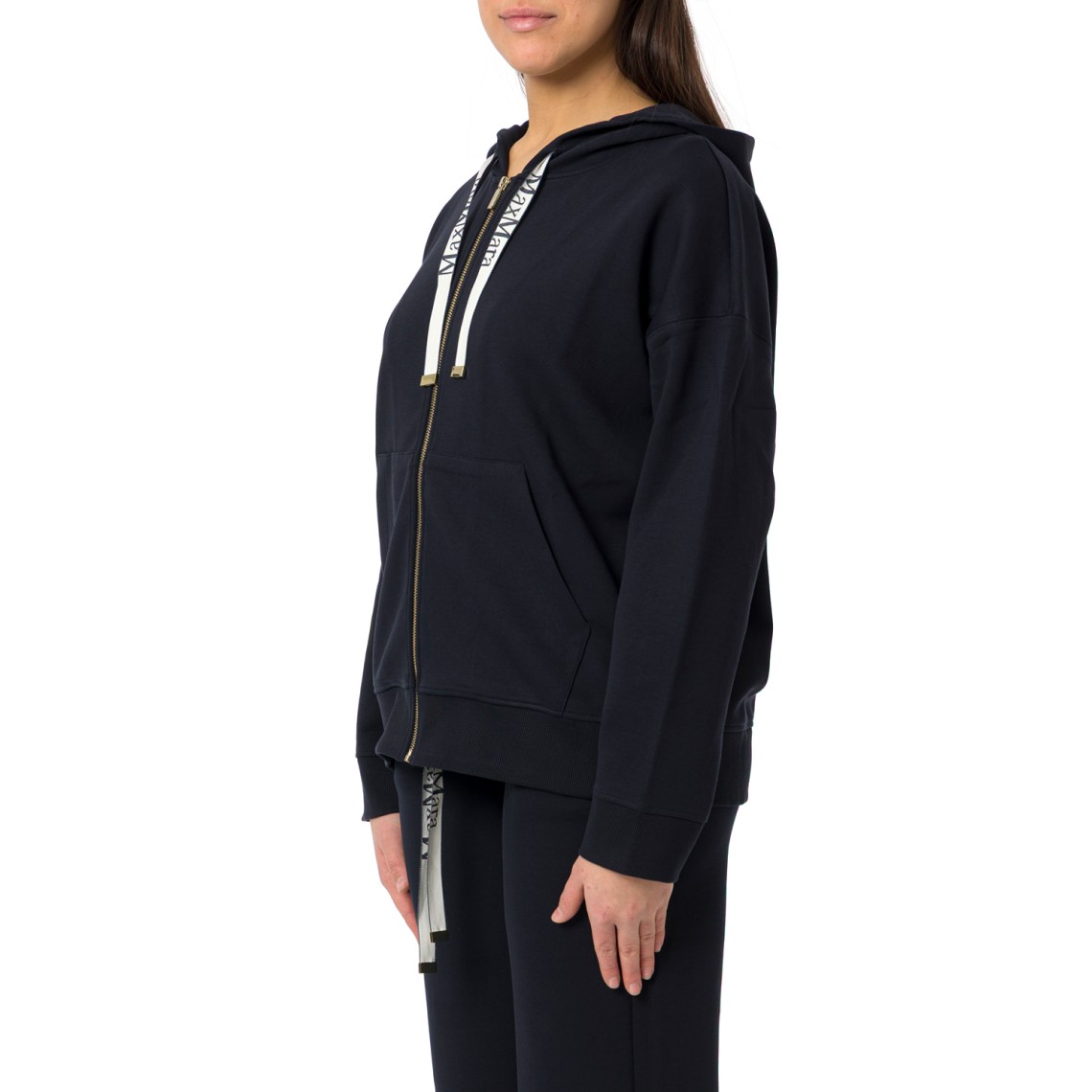 Felpa con zip in jersey tecnico Smmjour 'S Max Mara