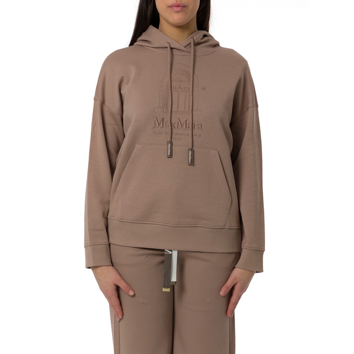 Felpa in jersey di cotone tecnico Smmandrea 'S Max Mara