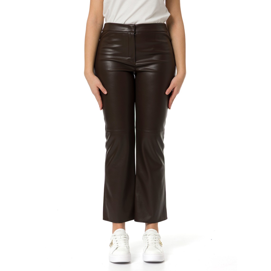 Pantalone slim fit in tessuto spalmato Smmsublime 'S Max Mara