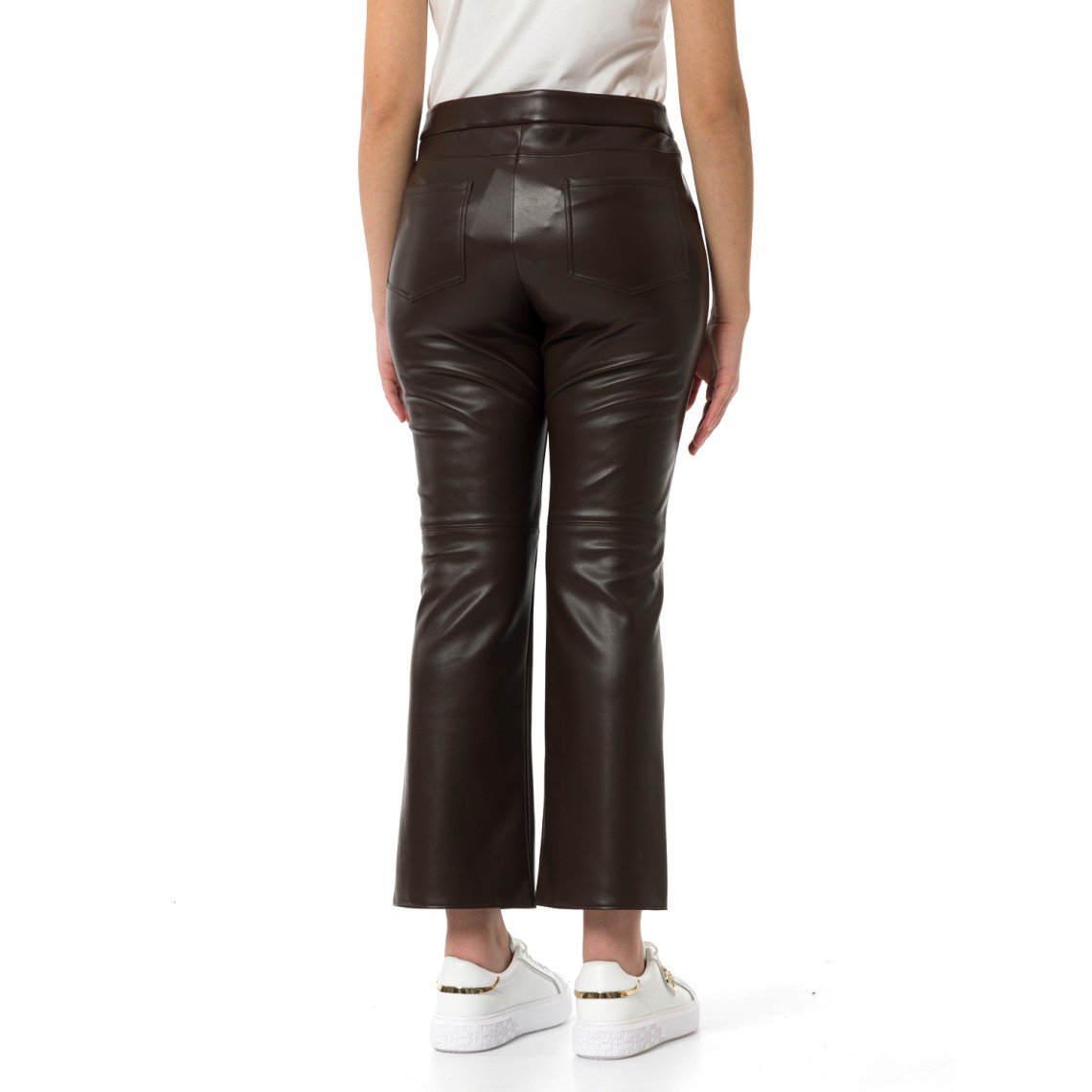 Pantalone slim fit in tessuto spalmato Smmsublime 'S Max Mara