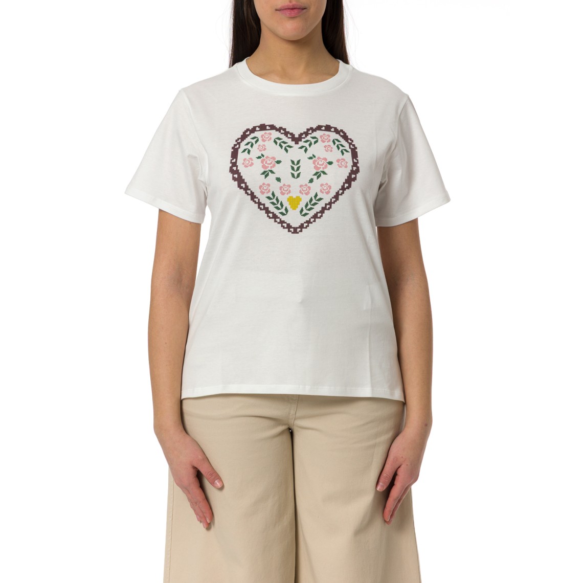 T-shirt in cotone Wkdtenue Weekend Max Mara