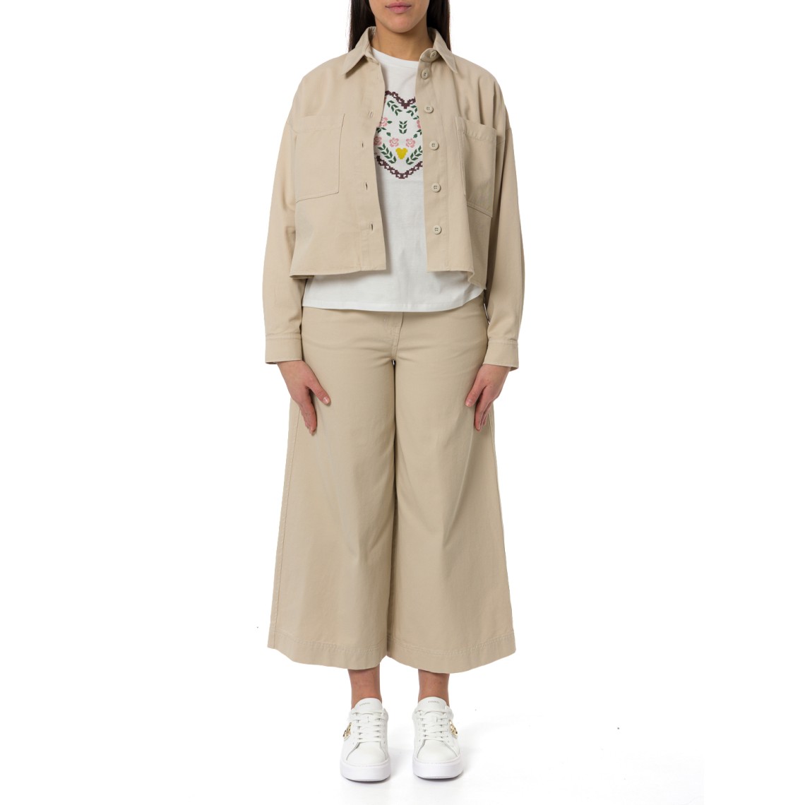 Camicia in drill di cotone Wkdradente Weekend Max Mara