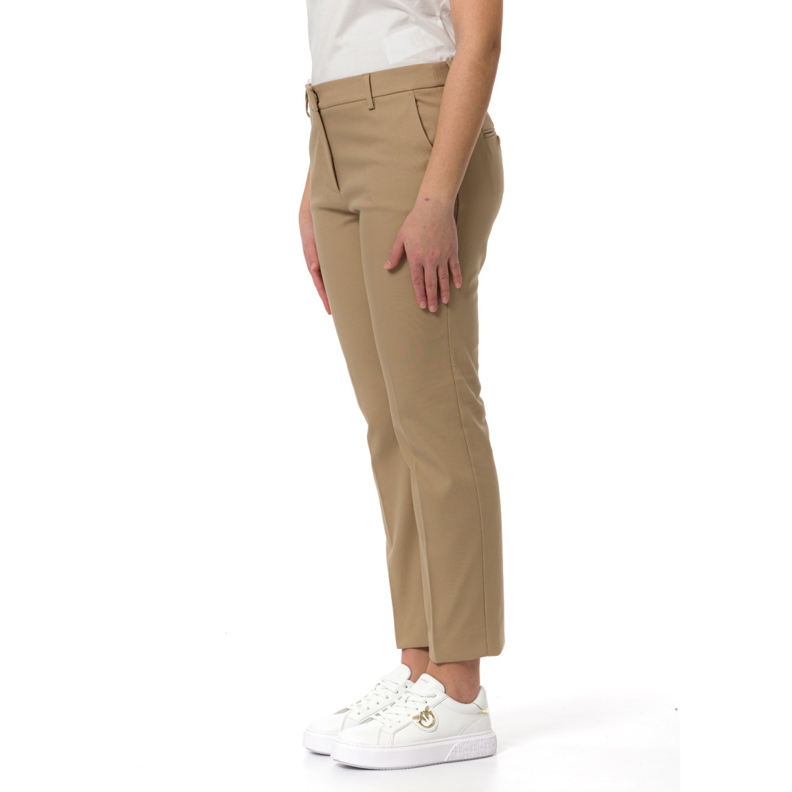 Pantaloni in cotone stretch Wkdvite Weekend Max Mara