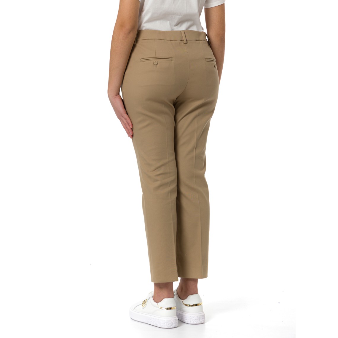 Pantaloni in cotone stretch Wkdvite Weekend Max Mara