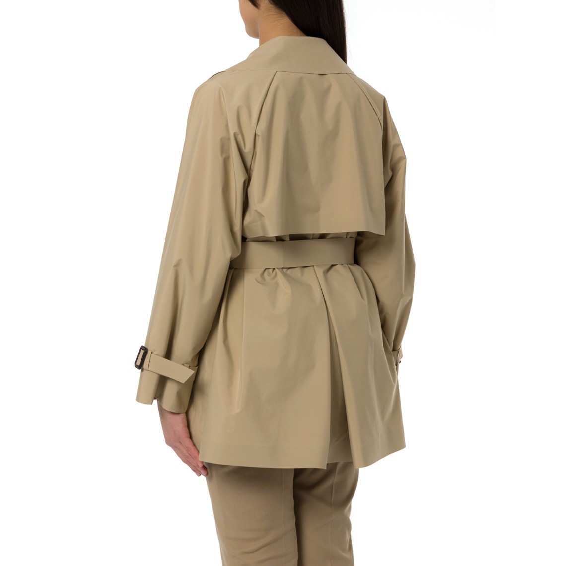 Trench corto in tela antigoccia Wkdovatta Weekend Max Mara