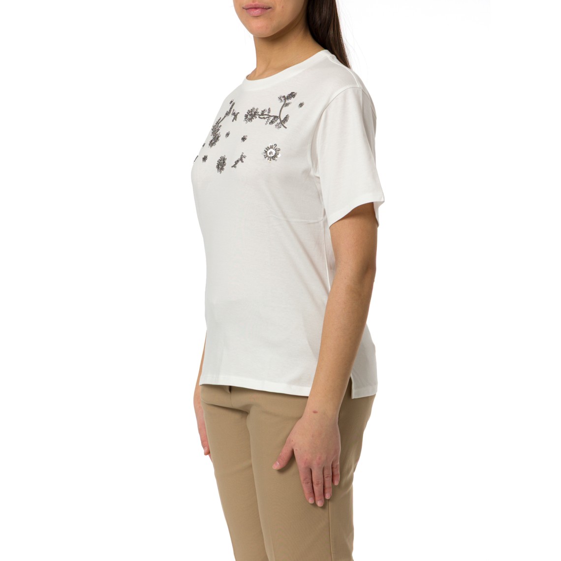 T-shirt in jersey con stampe Wkdagile Weekend Max Mara
