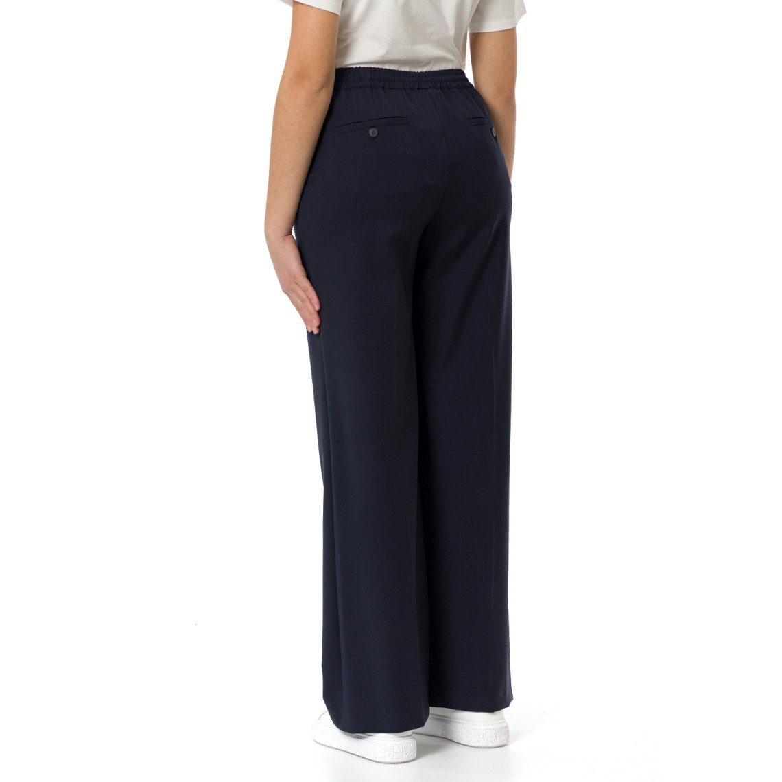 Pantaloni in tela di pura lana Wkdmallo Weekend Max Mara