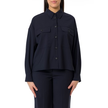 Giacca crop in tela di lana Wkdmulino Weekend Max Mara