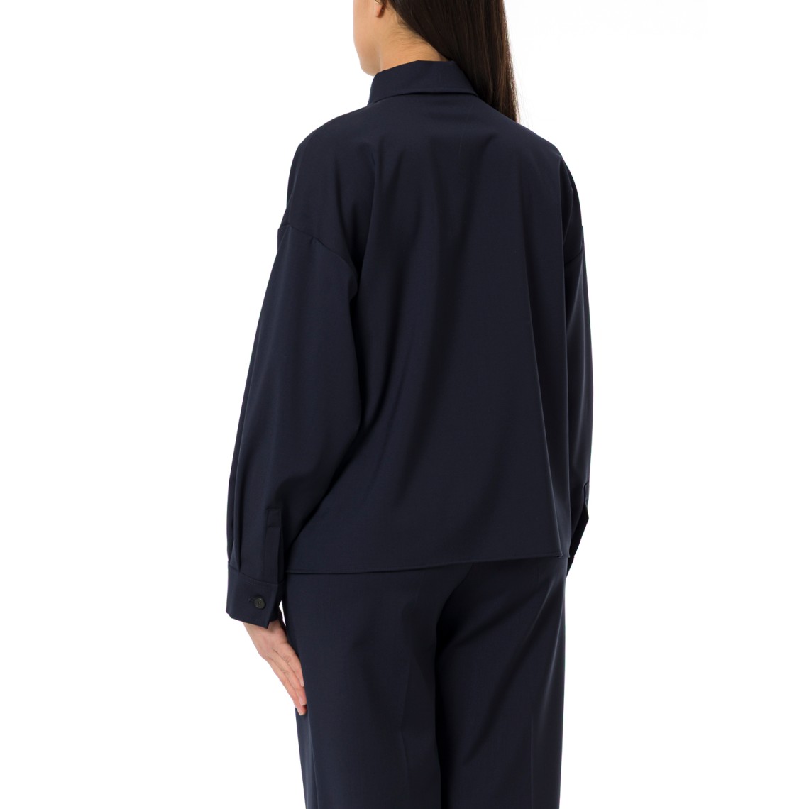 Giacca crop in tela di lana Wkdmulino Weekend Max Mara