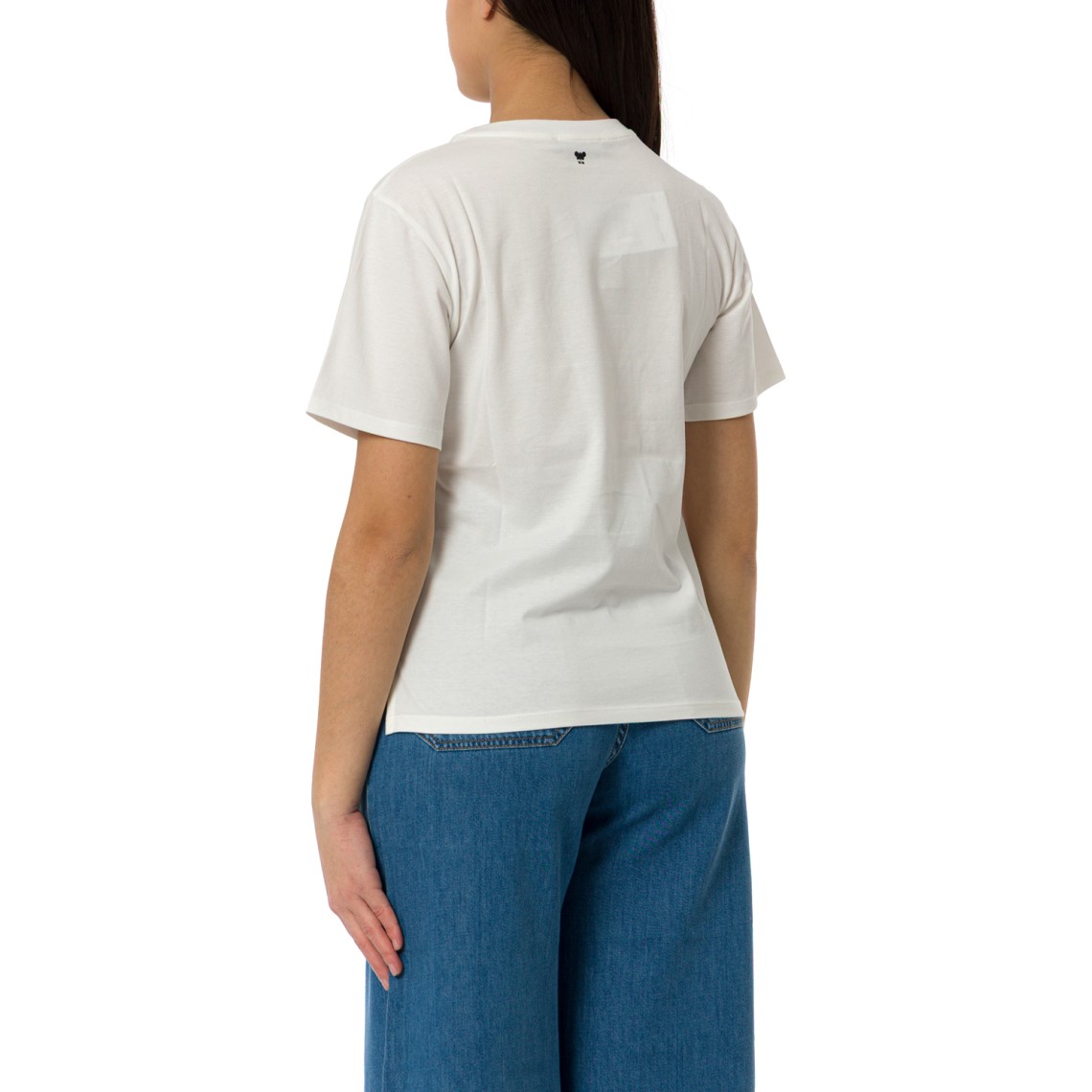 T-shirt in cotone con stampe Wkdwest Weekend Max Mara