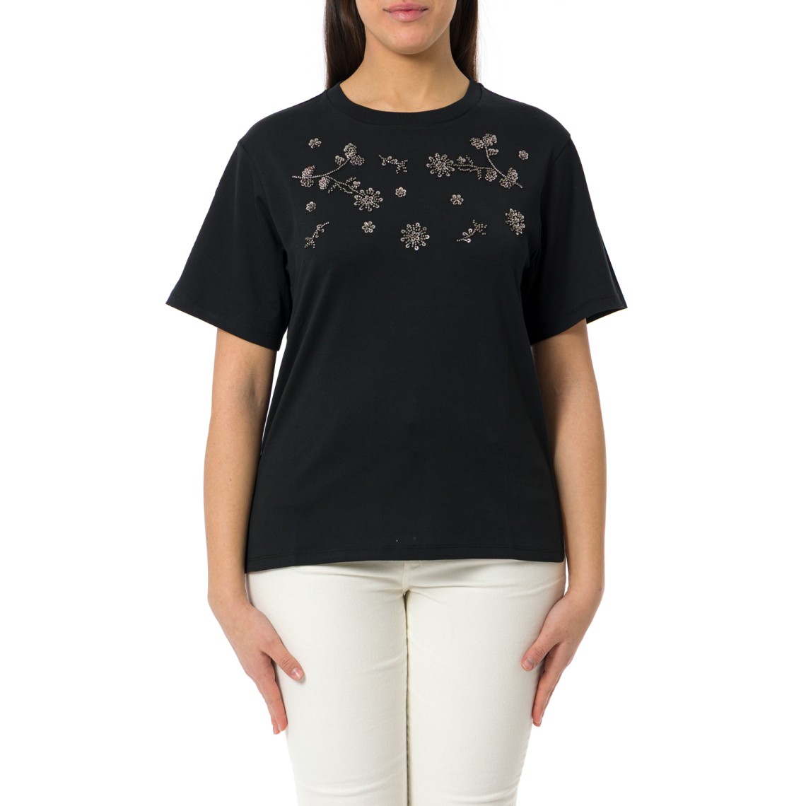 T-shirt in jersey con stampe Wkdagile Weekend Max Mara