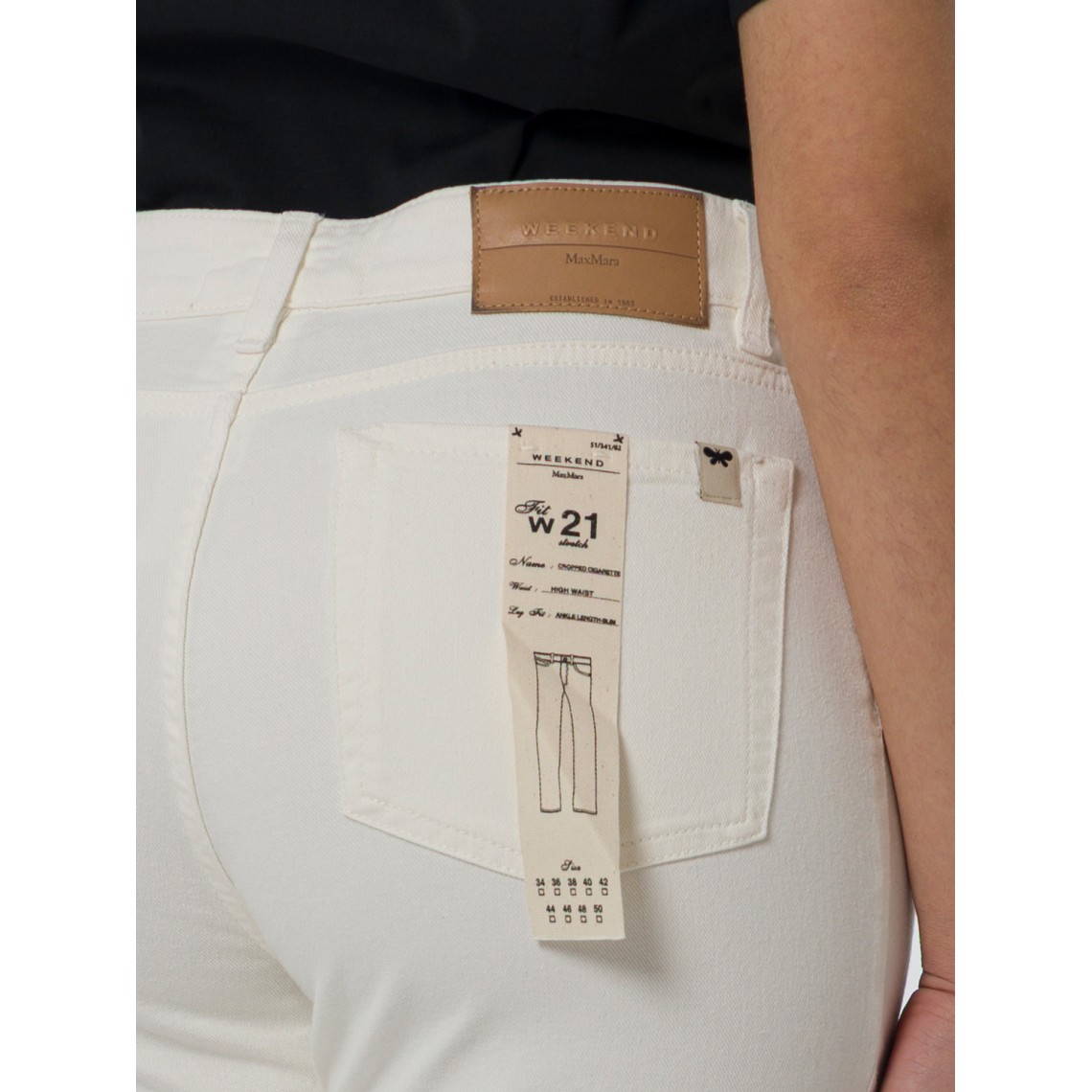 Jeans slim fit in cotone stretch Wkdabituro Weekend Max Mara