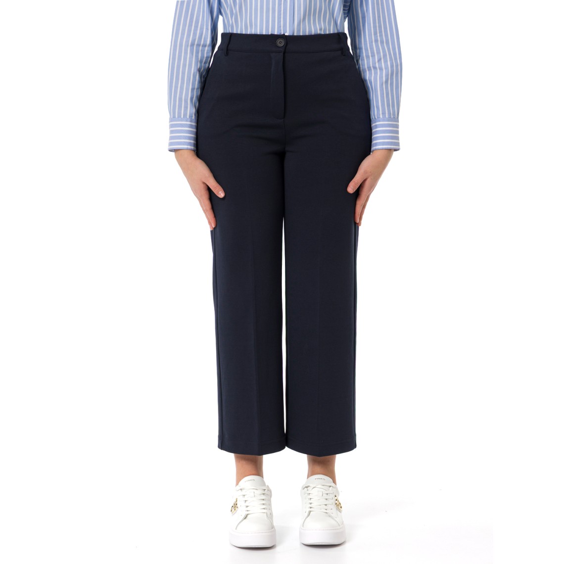 Pantaloni in jersey double Wkdabano Weekend Max Mara