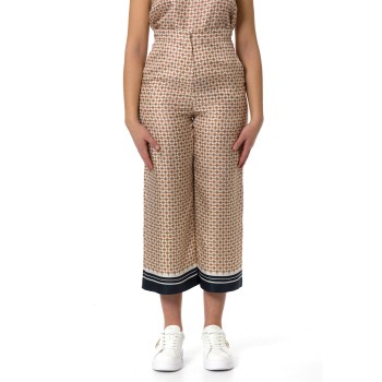 Pantalone in seta stampata Mstottelia Max Mara Studio