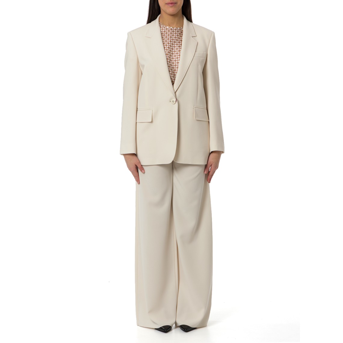 Blazer monopetto in cady Mstbosco Max Mara Studio