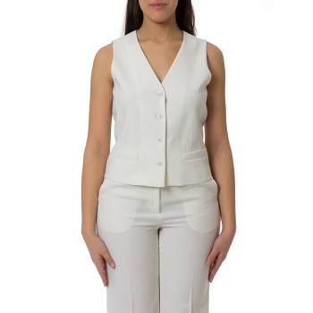 Gilet in crêpe di lana Mstmadia Max Mara Studio