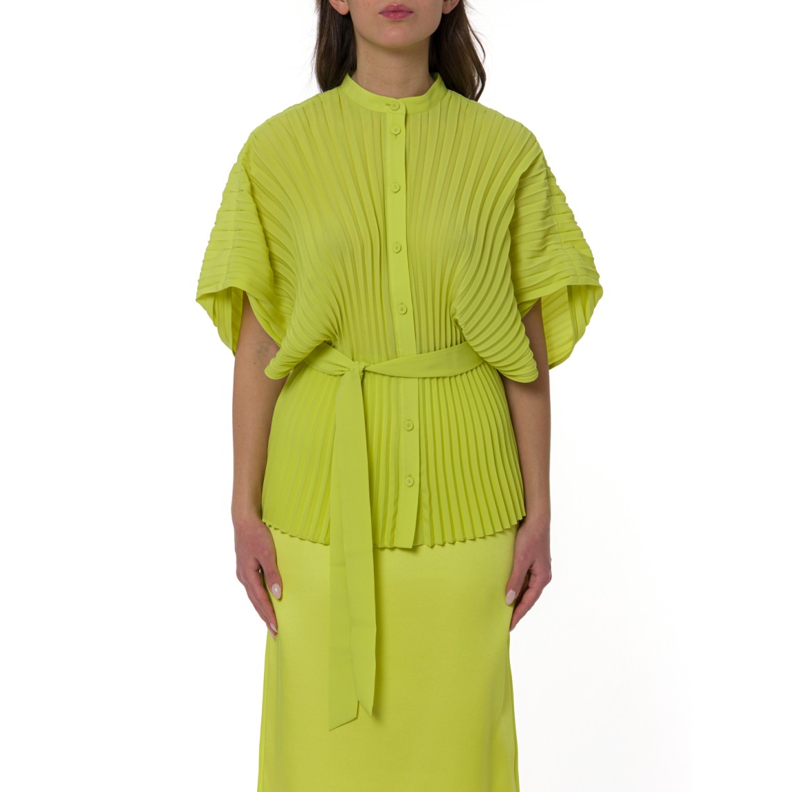 Camicia in crêpe de Chine riciclato Twinset