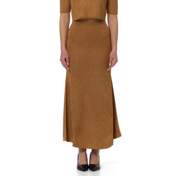Gonna midi Twinset in misto viscosa Twinset