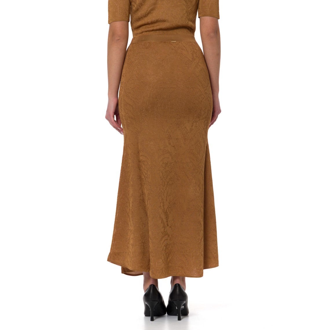 Gonna midi Twinset in misto viscosa Twinset