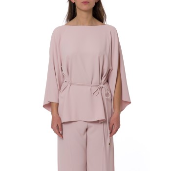 Blusa Hanita Couture con maniche raglan e spacchi