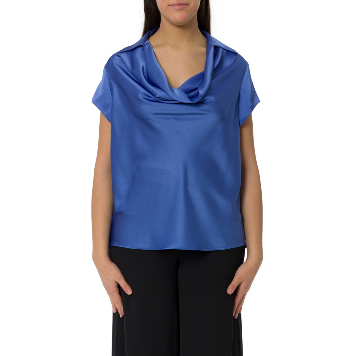 Blusa in raso Hanita Couture