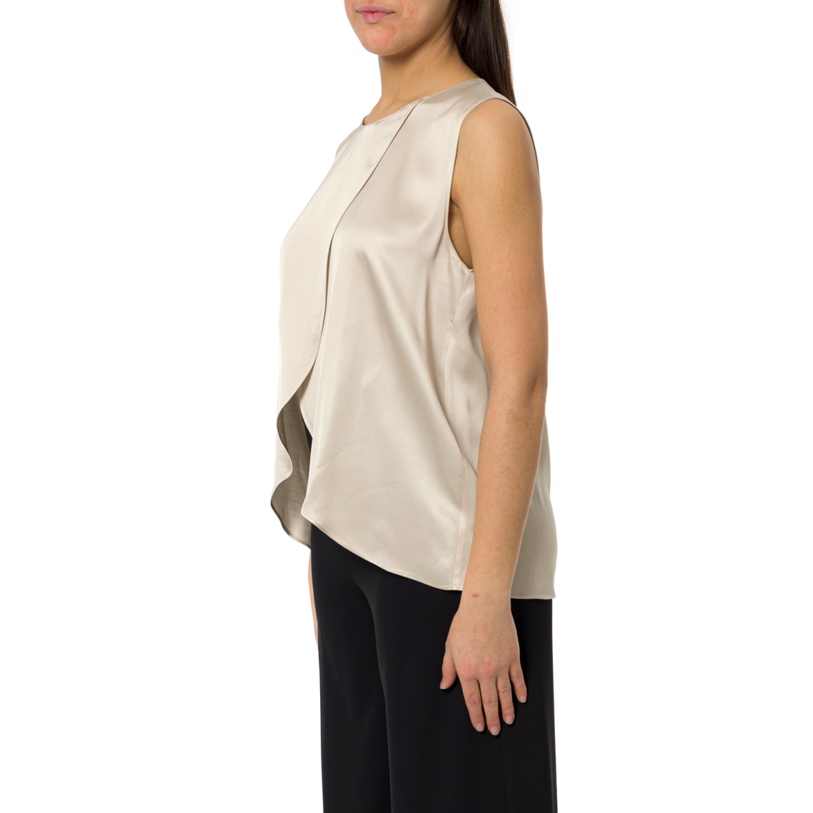 Top in raso di viscosa Hanita Couture