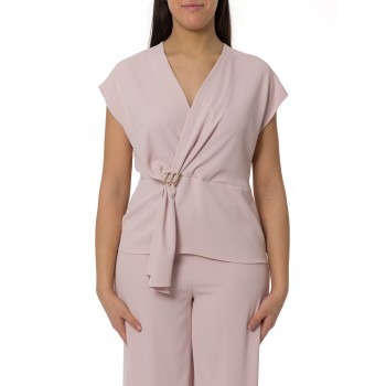 Blusa Hanita Couture con scollo a V