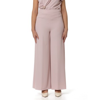 Pantaloni palazzo a gamba larga Hanita Couture