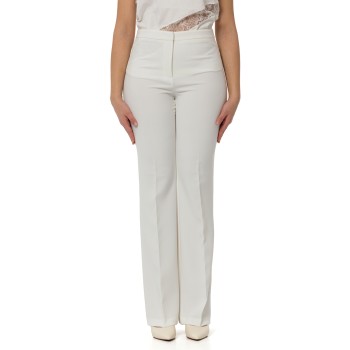 Pantaloni Edamame con piega stirata Pinko