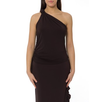 Top monospalla con nodo Kristel Pinko