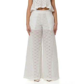  Pantaloni Kimmy con motivo traforato Pinko