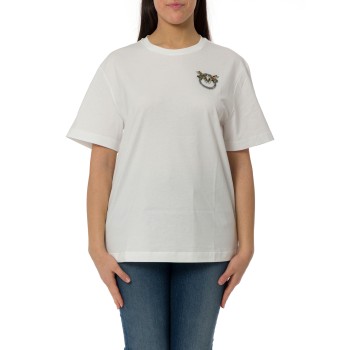 T-shirt con applicazione gioiello Love Birds Strepitoso...