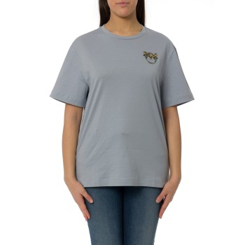 T-shirt con applicazione gioiello Love Birds Strepitoso...