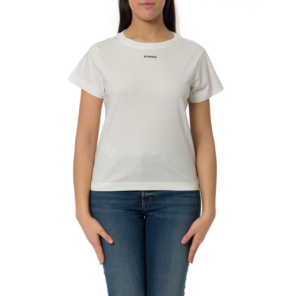 T-shirt con logo PINKO