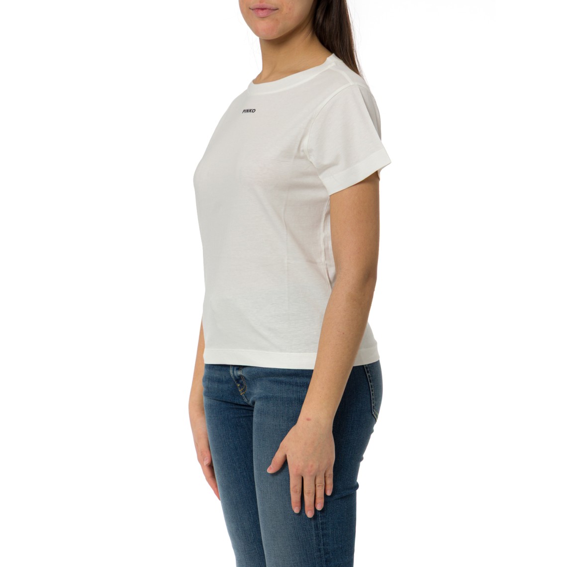 T-shirt con logo PINKO