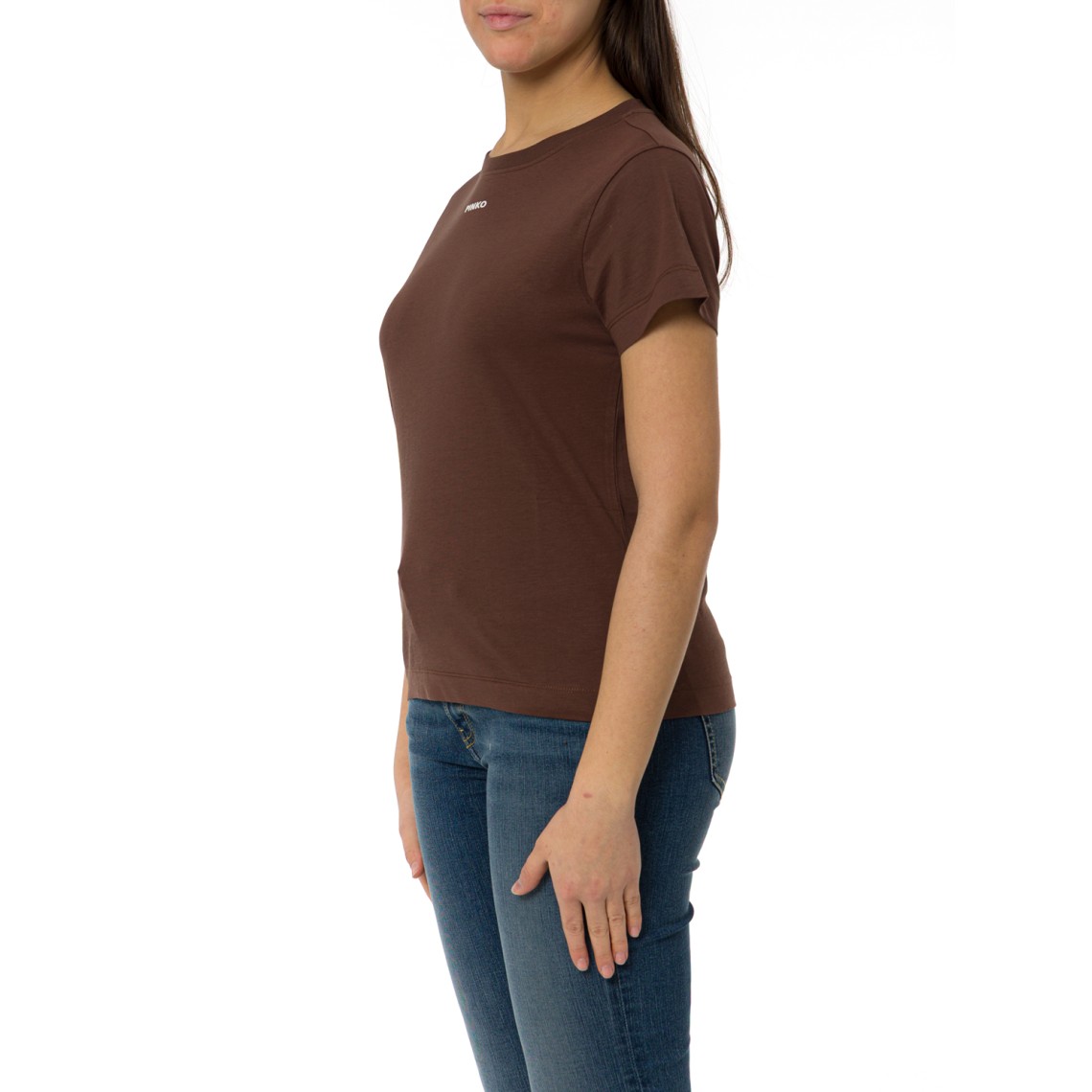 T-shirt con logo PINKO