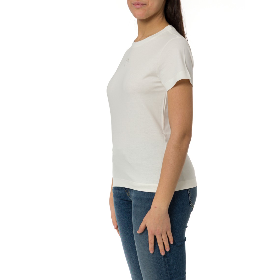 T-shirt con logo Love Birds Bussolotto Pinko