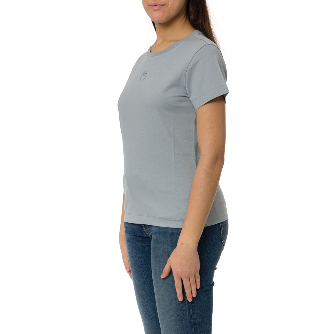 T-shirt con logo Love Birds Bussolotto Pinko