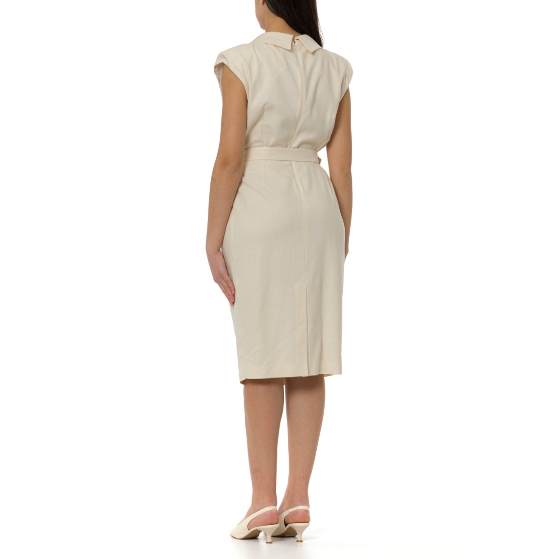 Abito Amadine a portafoglio con cintura Pinko