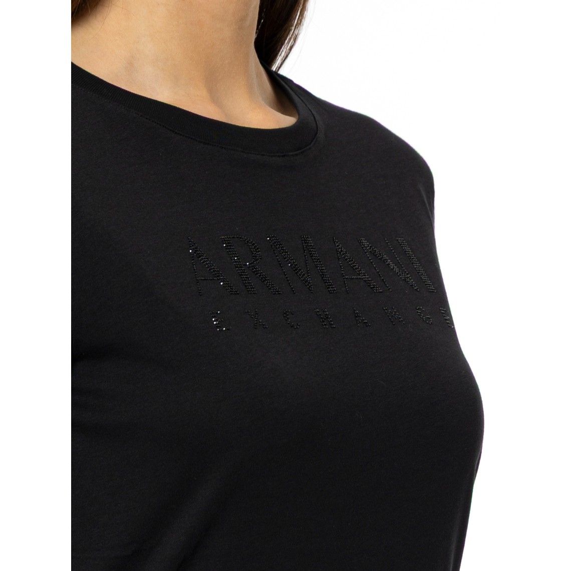 T-shirt Armani Exchange in jersey di cotone