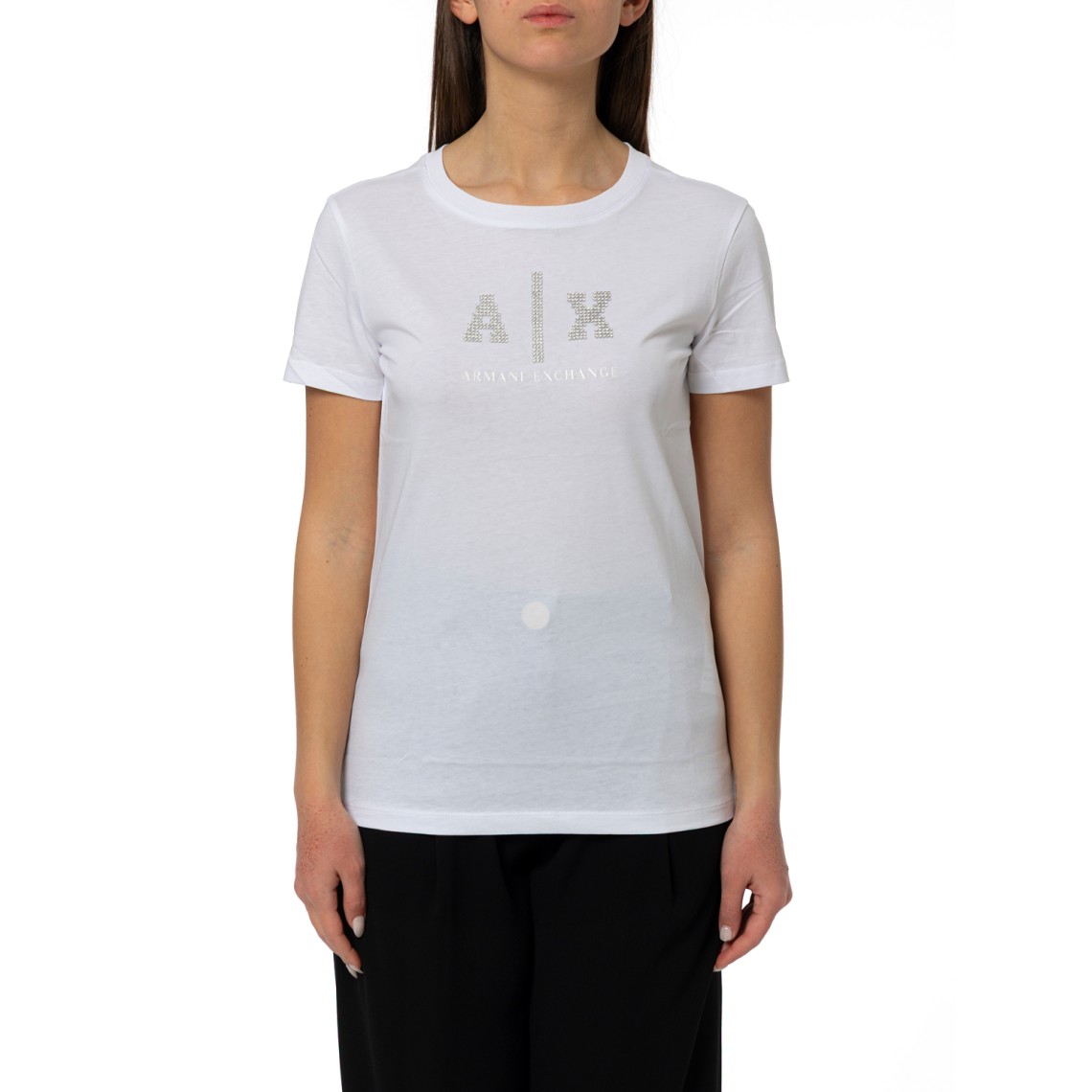 T-shirt Armani Exchange in jersey di cotone