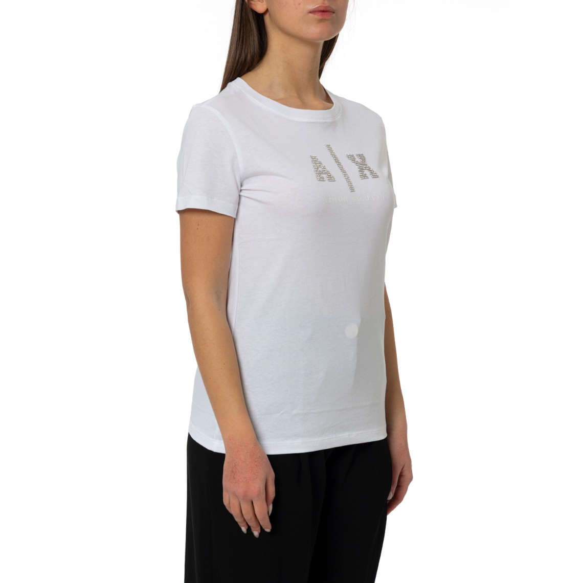 T-shirt Armani Exchange in jersey di cotone