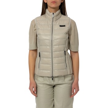 Piumino smanicato in nylon trapuntato Armani Exchange